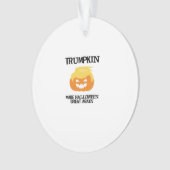 Halloween Trumpkin V3 Ornament (voorkant)