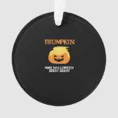 Halloween Trumpkin V3 Ornament (voorkant)