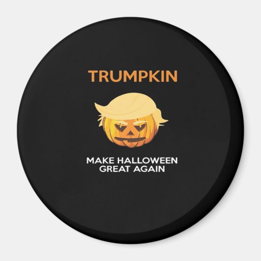 Halloween Trumpkin V4 Magneet (Voorkant)