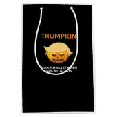 Halloween Trumpkin V4 Medium Cadeauzakje (Voorkant)