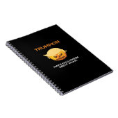Halloween Trumpkin V4 Notitieboek (Rechterzijde)