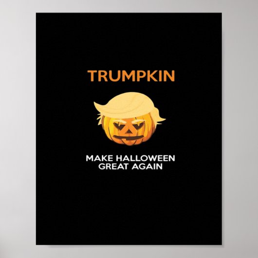 Halloween Trumpkin V4 Poster (Voorkant)