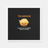 Halloween Trumpkin V4 Servet (Voorkant)
