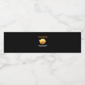 Halloween Trumpkin V4 Waterfles Etiket (Enkel label)