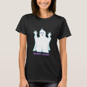 Halloween Trumpy Ghost T-shirt (Voorkant)