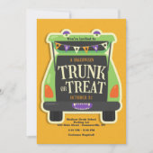 Halloween trunk of Treat Kaart (Voorkant)