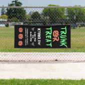 Halloween Trunk of Treat Pumpkin Community Outdoor Spandoek (Insitu)