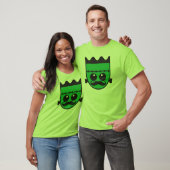Halloween Tshirt FRANKINSTIEN n snor (Unisex)