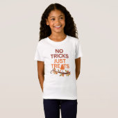 Halloween Tshirt No Tricks Just Treats (Voorkant volledig)