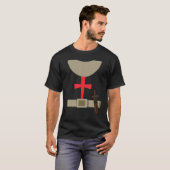 Halloween Tshirt Ridder Kostuum Armour Zwaard Suit (Voorkant volledig)