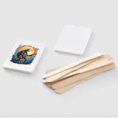 Halloween Turtle Skeleton Rocker Tee for Music Lov Handwaaier (Niet-gemonteerd)