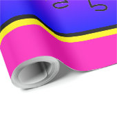 HALLOWEEN TUSSEN RAINBOW DANCING SKELETONS CADEAUPAPIER (Rol Hoek)