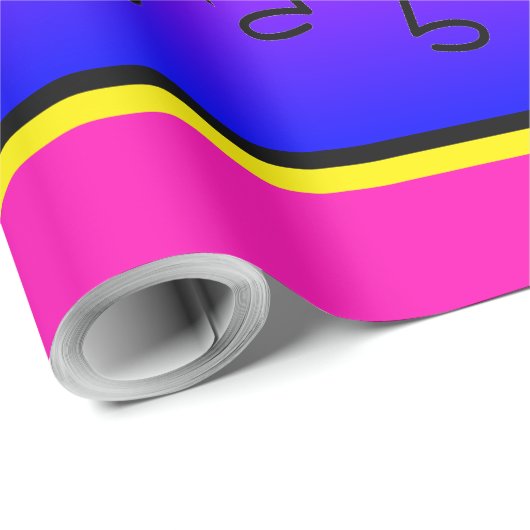 HALLOWEEN TUSSEN RAINBOW DANCING SKELETONS CADEAUPAPIER (Rol Hoek)