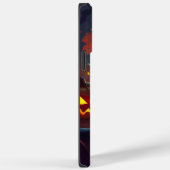 Halloween Tuxedo Cat met pompoenen eng Case-Mate iPhone Case (Achterkant / Rechts)