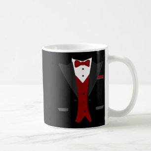 Halloween Tuxedo Kostuum - Grappig Pak Bruiloft Koffiemok