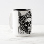 Halloween Tweekleurige Koffiemok (Voorkant links)