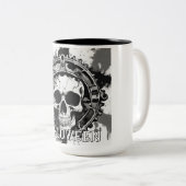 Halloween Tweekleurige Koffiemok (Voorkant rechts)