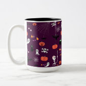Halloween Tweekleurige Koffiemok (Links)