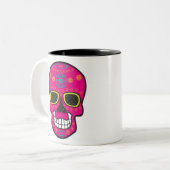 Halloween Tweekleurige Koffiemok (Voorkant links)