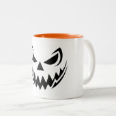 Halloween Tweekleurige Koffiemok (Voorkant rechts)