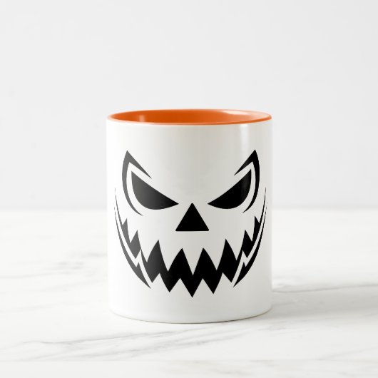 Halloween Tweekleurige Koffiemok (Center)
