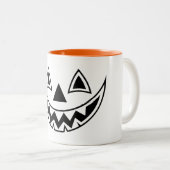 Halloween Tweekleurige Koffiemok (Voorkant rechts)