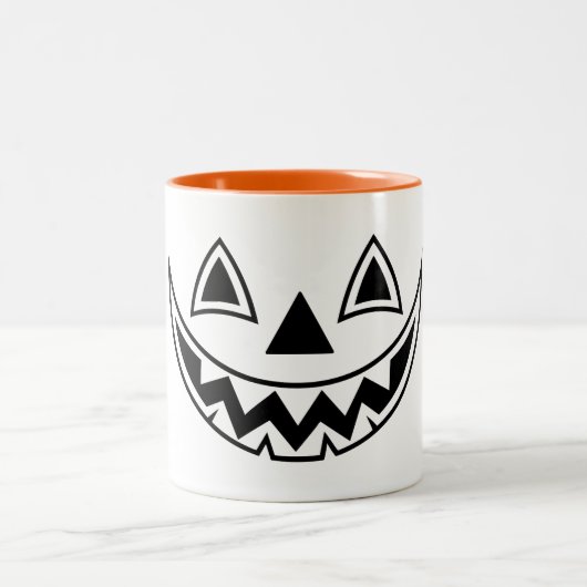 Halloween Tweekleurige Koffiemok (Center)