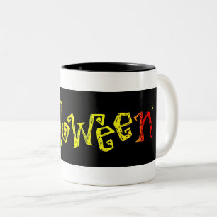 Halloween Tweekleurige Koffiemok