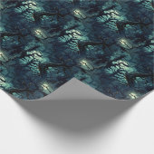 💀Halloween 🌲 "Twisted Midnight Grove" 🌲 Cadeaupapier (Hoek)