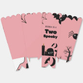 Halloween Two Spooky Tweede Verjaardagsfeest Bedankdoosjes (Ongevouwen)