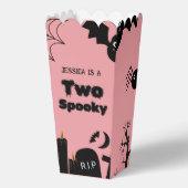 Halloween Two Spooky Tweede Verjaardagsfeest Bedankdoosjes (Voorkant)