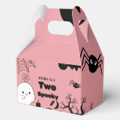 Halloween Two Spooky Tweede Verjaardagsfeest Bedankdoosjes (Voorkant)