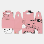 Halloween Two Spooky Tweede Verjaardagsfeest Bedankdoosjes (Ongevouwen)