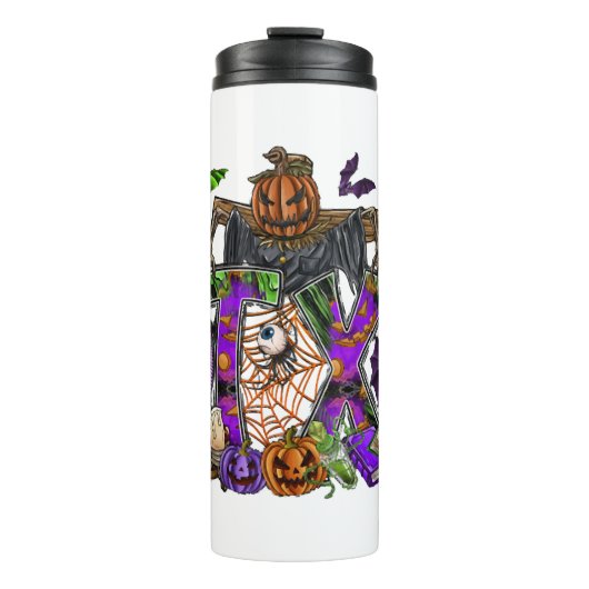 Halloween Tx Thermosbeker (Voorkant)