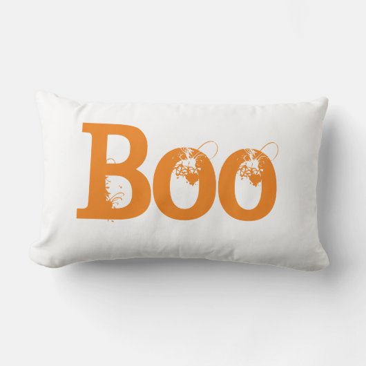 Halloween typografie boek kussen (Voorkant)