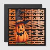 Halloween-typografie coole grappige pompoen cadeau (Voorkant / Achterkant)