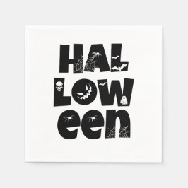Halloween Typography Servet