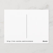 Halloween Uil herfstgebladerte Briefkaart (Achterkant)