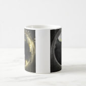 Halloween Uil in Ronde Toren Raam Koffiemok (Center)