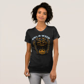 Halloween Uil T-shirt (Voorkant volledig)