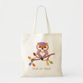 Halloween Uil Trick or treat Bag Tote Bag