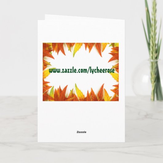 Halloween uil wenskaart kaart (Achterkant)