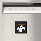 Halloween Uit Snoep Funny Ghost Magneet (Insitu (Vaatwasser))