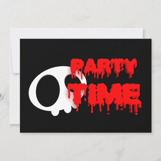 Halloween Uitnodiging (Voorkant)