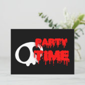 Halloween Uitnodiging (Staand voorkant)