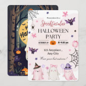 Halloween Uitnodiging (Voorkant / Achterkant)