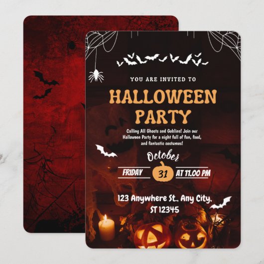 Halloween Uitnodiging