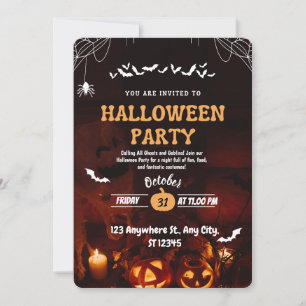 Halloween Uitnodiging