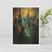 Halloween Uitnodiging (Staand voorkant)