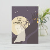Halloween Uitnodiging (Staand voorkant)